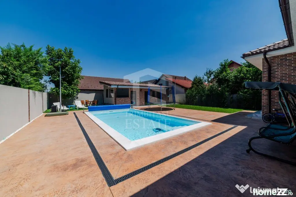 Casa pe parter premium cu piscina in Chisoda independenta... - Chisoda (Timis)