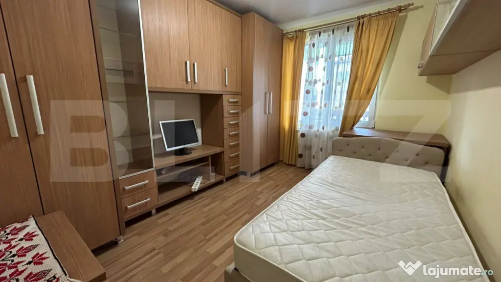 Apartament cu 4 camere cu dublă orientare, 83 mp utili, Rog
