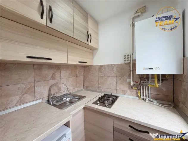 FILM! Garsoniera cocheta la etajul 1, complet renovata si ga