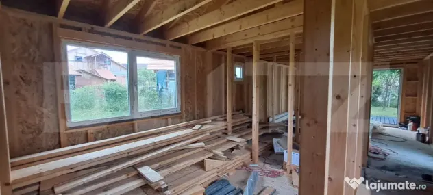 Teren 1300mp cu tiny house modernă în Satul Grid — Țara