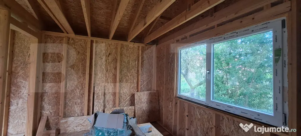 Teren 1300mp cu tiny house modernă în Satul Grid — Țara