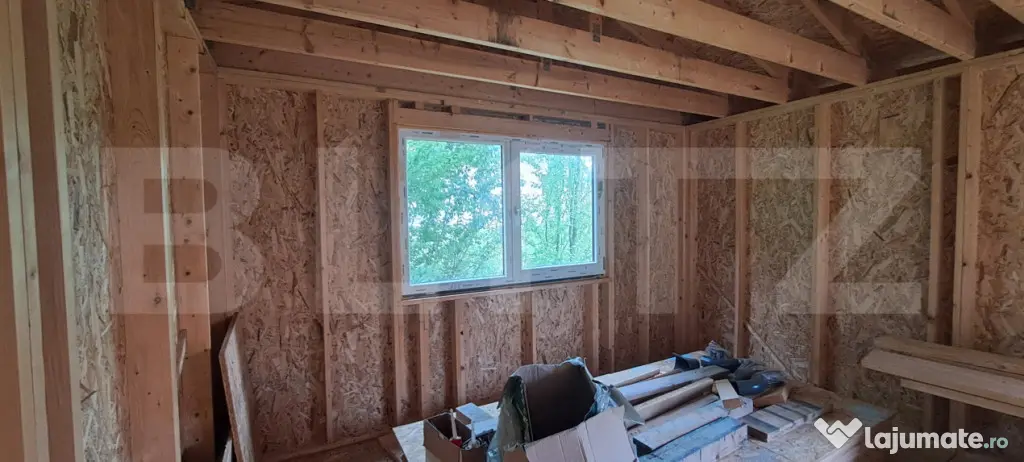 Teren 1300mp cu tiny house modernă în Satul Grid — Țara