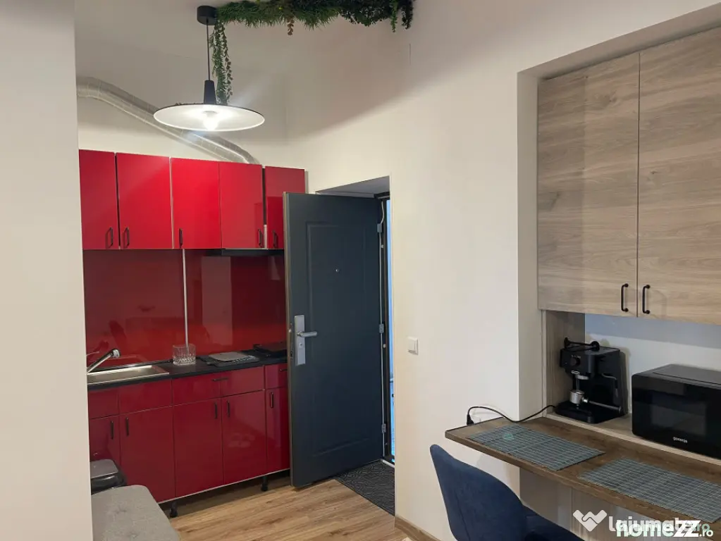 Garsonieră de închiriat – 37 mp, complet utilată, zona