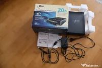 DVD/CD Writer extern LG GSA-E60L (Super Multi, 20x)  - set complet 