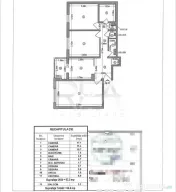 3 camere, 7/8, anvelopat, 66mp, proiect centrala-Crangasi