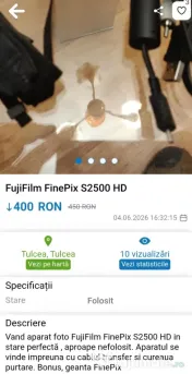 Aparat foto FujiFilm Finepix S2500HD