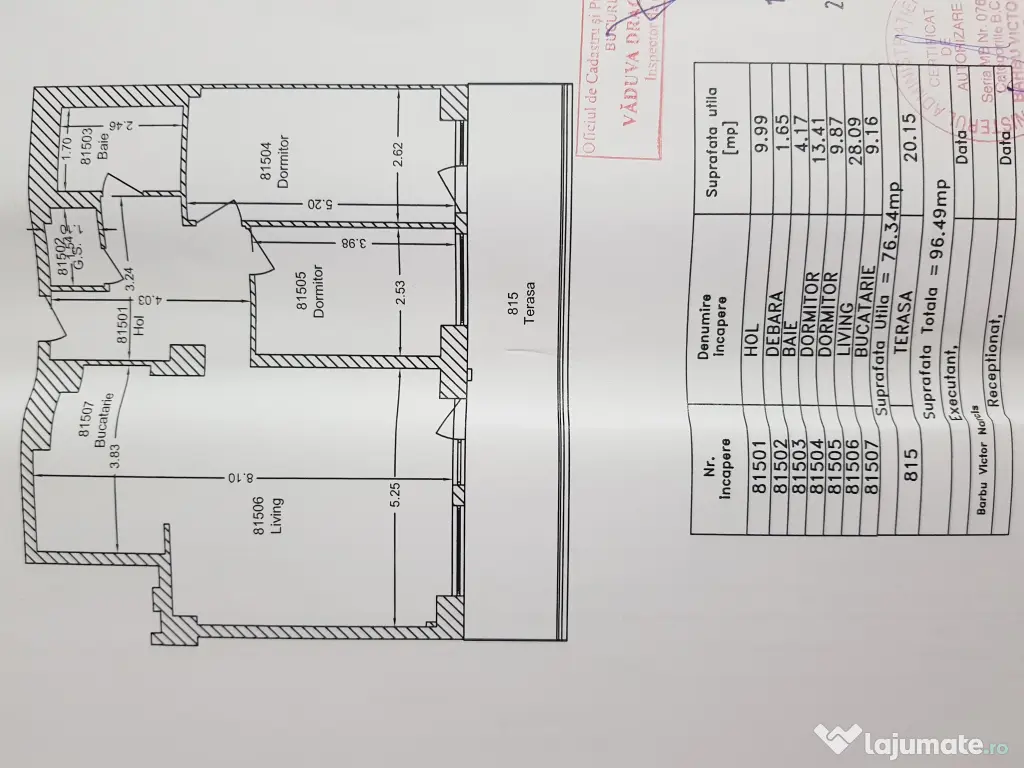 Apartament 3 camere mobilat si utilat complet, New Town Residence