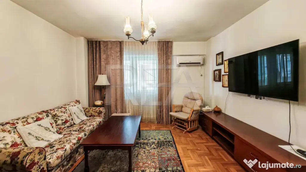 3 camere Baba Novac decomandat, et. 5, an 1981, metrou, 73 m
