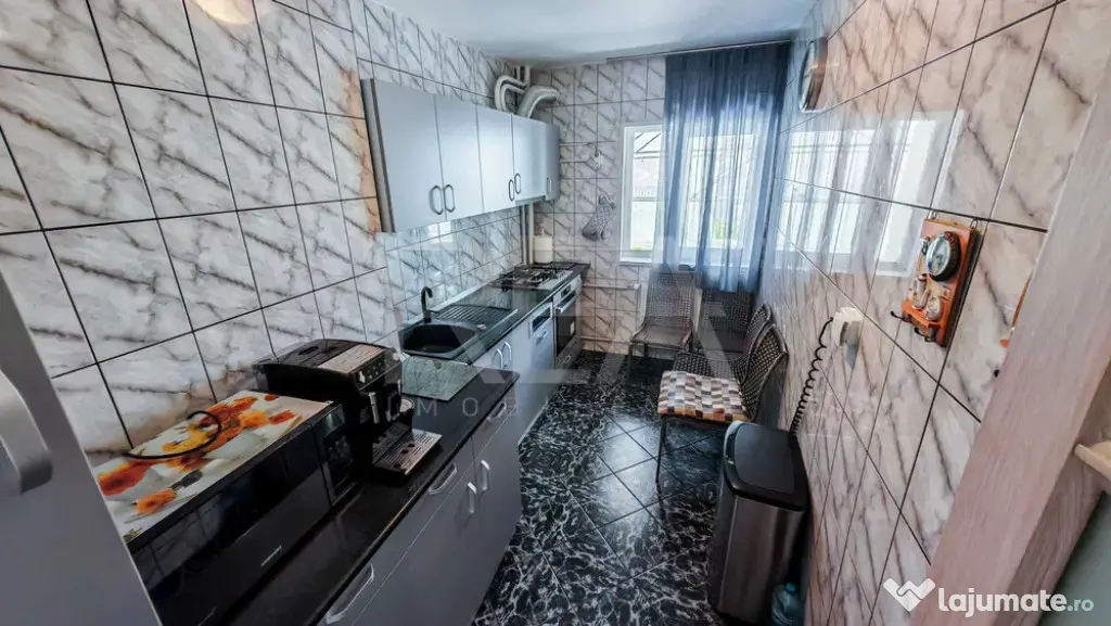 3 camere Baba Novac decomandat, et. 5, an 1981, metrou, 73 m