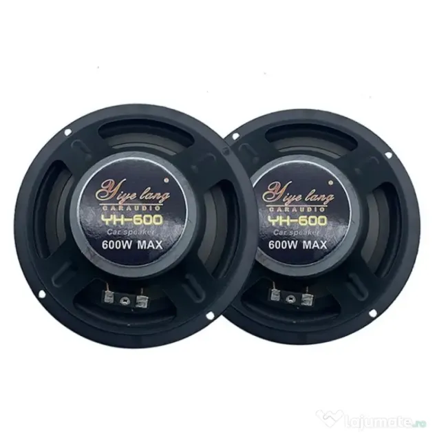 Boxe auto full-range 16.51cm,50W RMS,600W max,80 lei/buc,noi