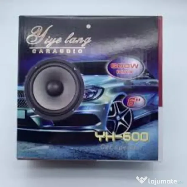 Boxe auto full-range 16.51cm,50W RMS,600W max,80 lei/buc,noi