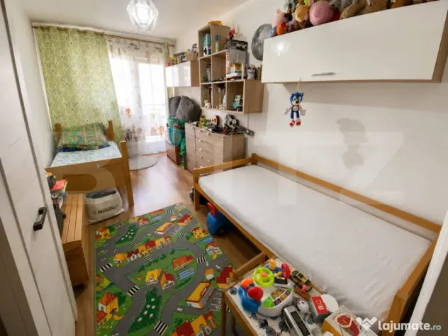 Apartament 2 camere, decomandat, 54 mp, 2 balcoane, Baciu, z