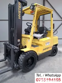 Motostivuitor Hyster, 3 tone, triplex, translatie laterala, GPL 