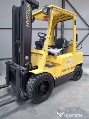 Motostivuitor Hyster, 3 tone, triplex, translatie laterala, GPL 
