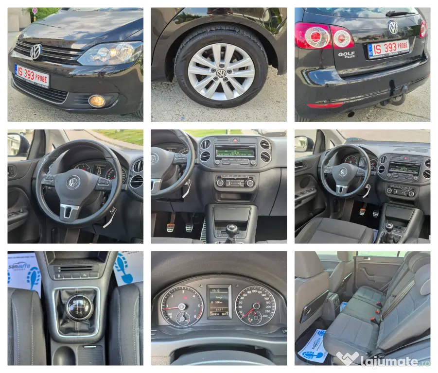 VW Golf Plus 2012 1.6 TDI 105 CP euro 5 / RATE fara avans