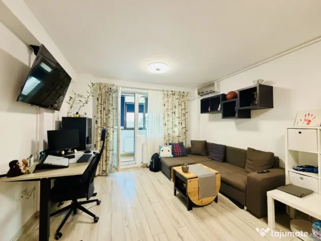 Apartament 2 camere, Str Tineretului Chiajna mobilat și uti