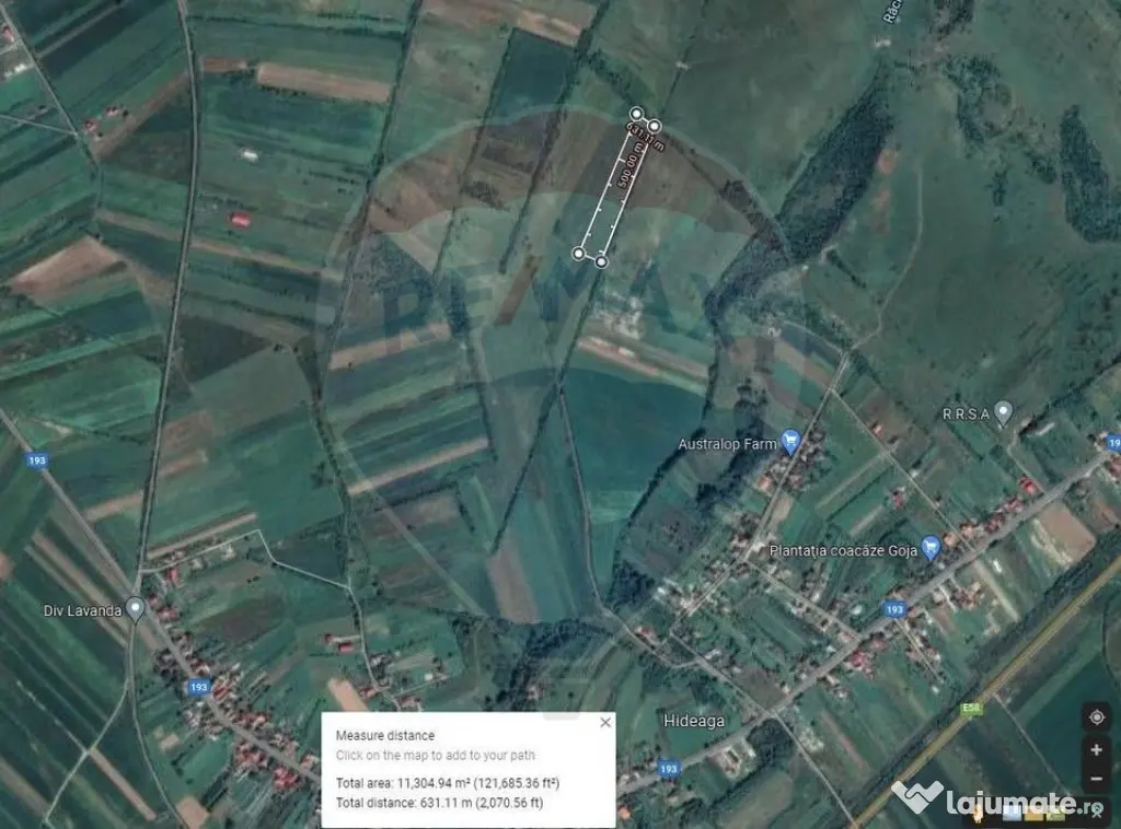 De vanzare Teren Satulung / Drumul HIDEAGA