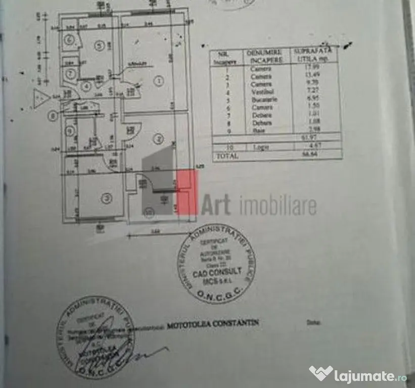 Apartament 3 Camere Parter Inalt/4 Drumul Taberei+Loc de ...