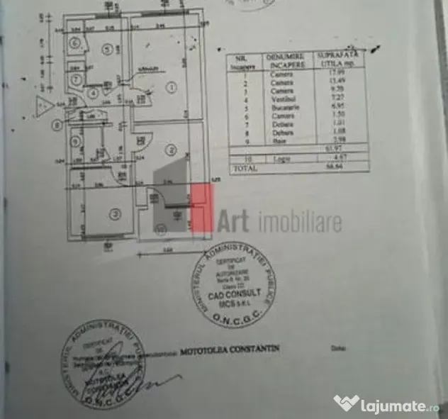 Apartament 3 Camere Parter Inalt/4 Drumul Taberei+Loc de ...