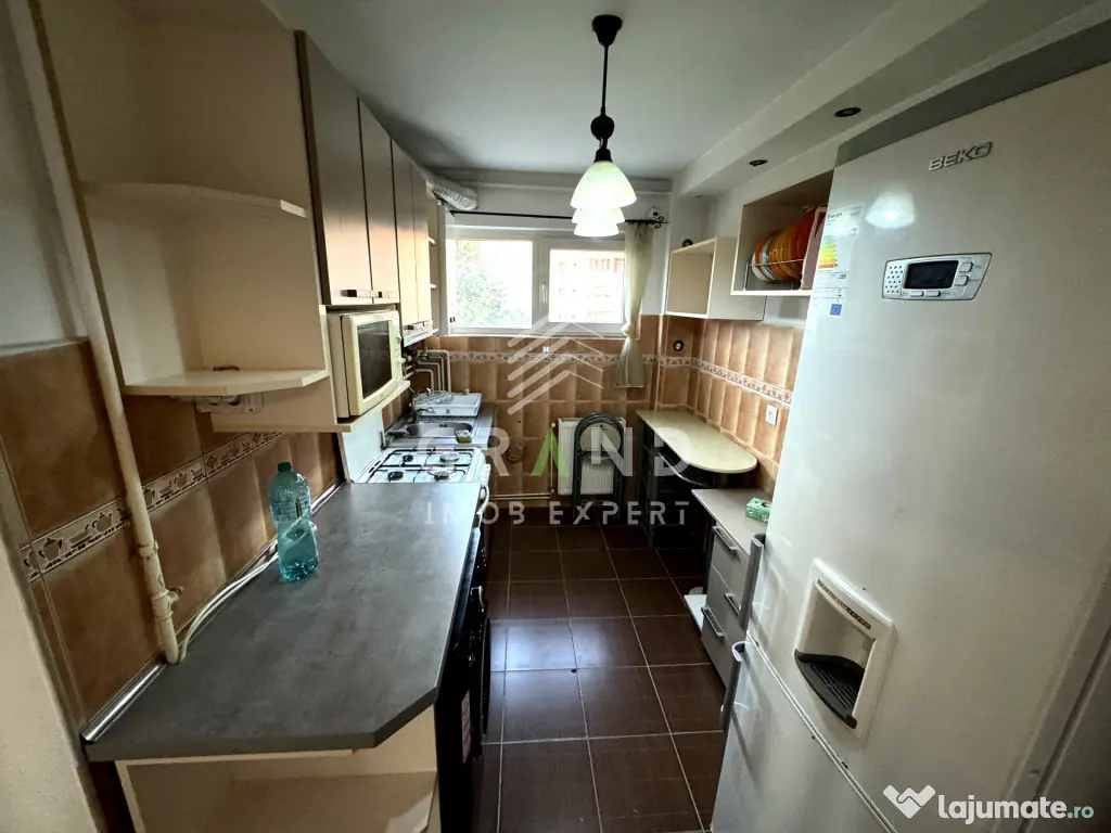 2 camere decomandat | 52 mp+balcon | Etaj 4/10 | Manastur-Ca