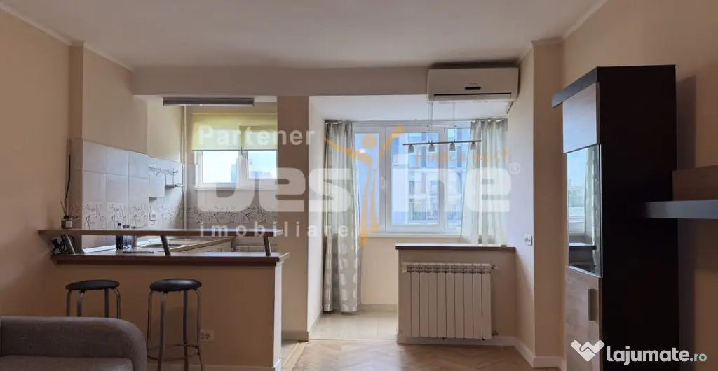 Garsoniera Gara de Nord I 1 min metrou I Renovat I Anvelopat