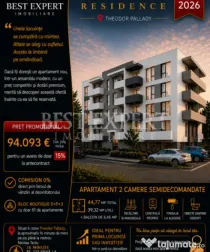 2 Camere Ideal Investitie cu Parcare Acoperita /Credit Ipote