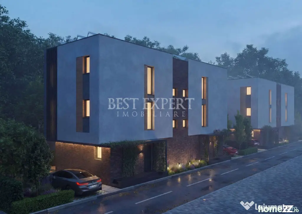 Ansamblu Nou de Vile Duplex | Complex Privat Premium | Finis