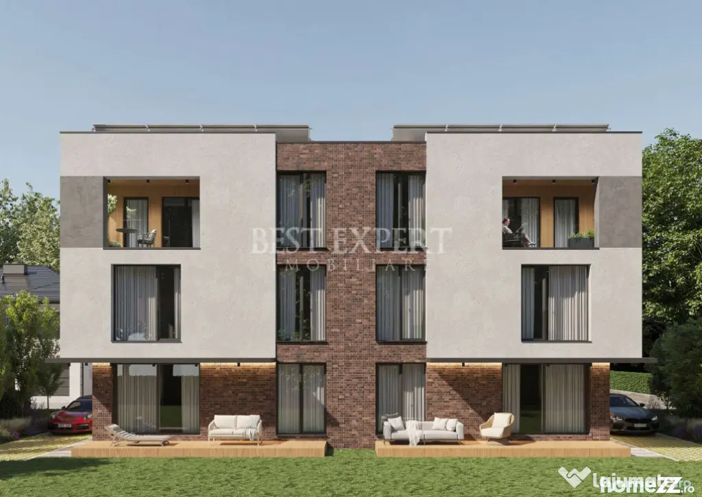 Ansamblu Nou de Vile Duplex | Complex Privat Premium | Finis