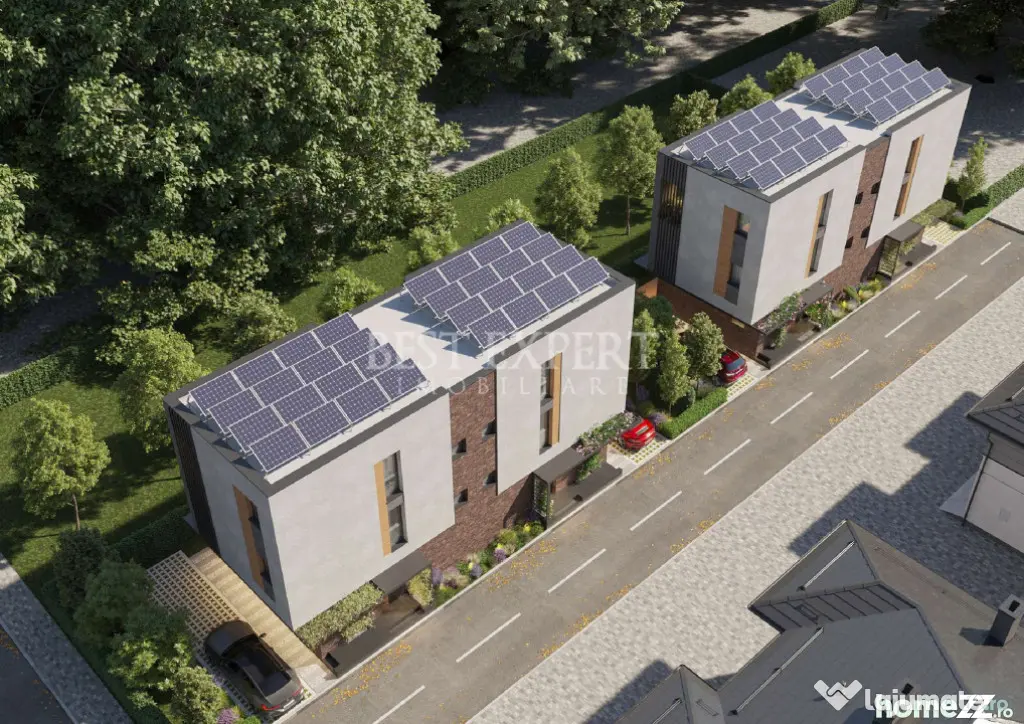Ansamblu Nou de Vile Duplex | Complex Privat Premium | Finis