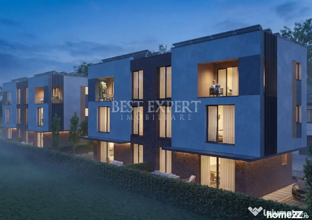 Ansamblu Nou de Vile Duplex | Complex Privat Premium | Finis