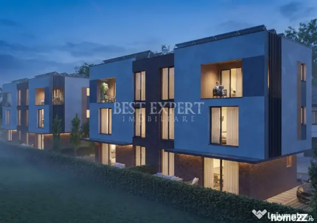 Ansamblu Nou de Vile Duplex | Complex Privat Premium | Finis