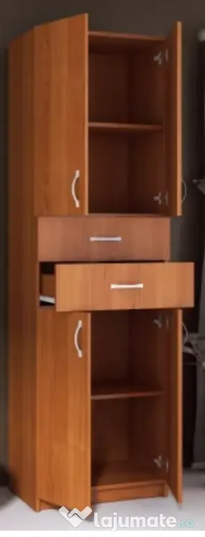 Mobilier 2 dulapuri hol dormitor + canapea extensibila și 2 fotolii