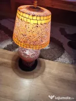 Veioza stil oriental cu mozaic din sticla