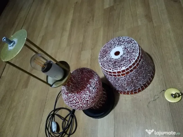 Veioza stil oriental cu mozaic din sticla