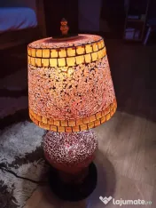 Veioza stil oriental cu mozaic din sticla
