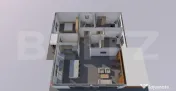 Casa 4 camere 111mp, 440 mp teren. Micro 16