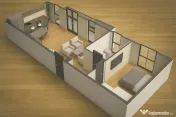 Apartament nou cu 2 camere decomandate zona Calea Surii Mici 