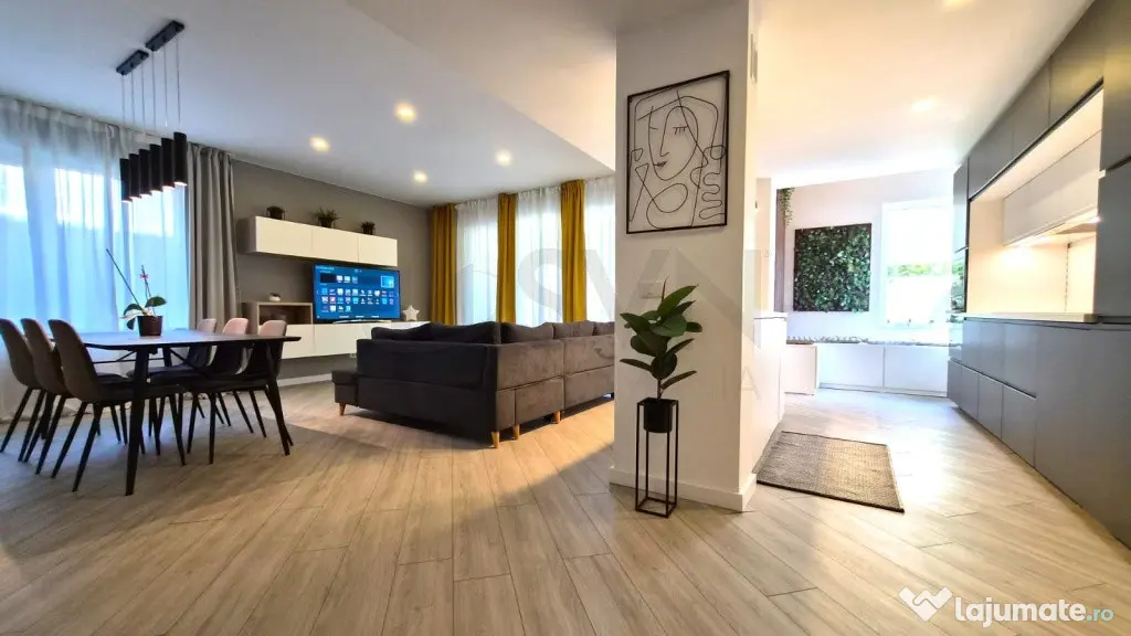 Apartament 3 camere curte 77 mp Pipera loc de parcare inc...