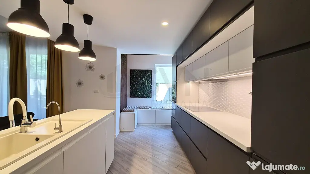 Apartament 3 camere curte 77 mp Pipera loc de parcare inc...