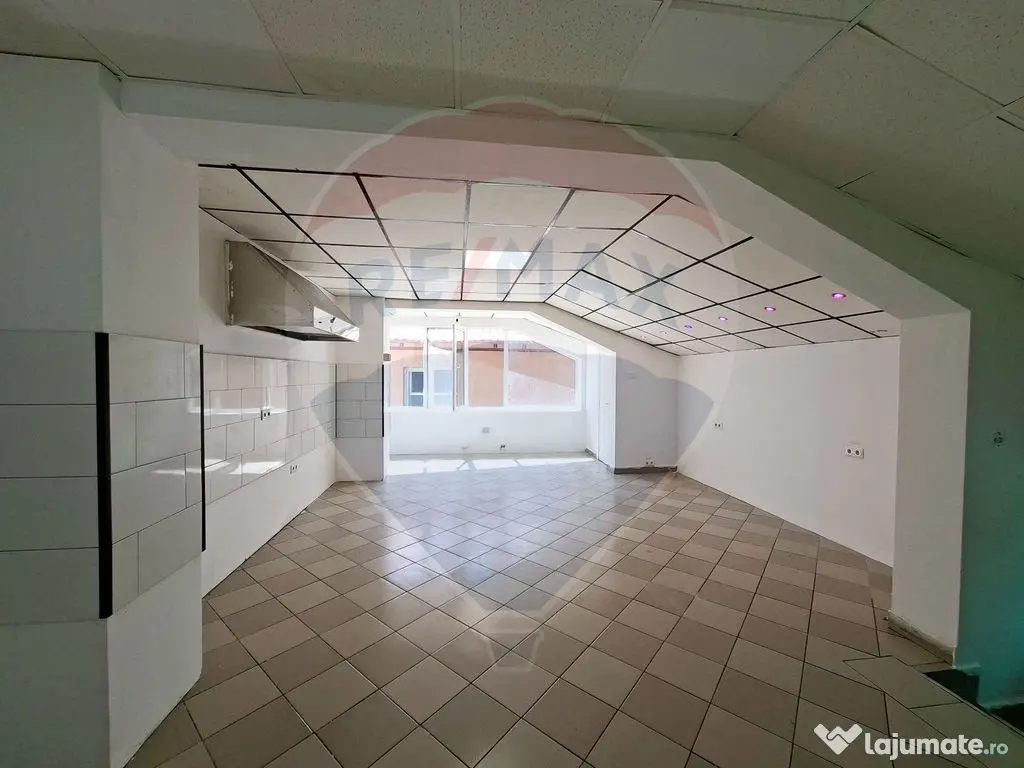 DE INCHIRIAT- Spatiu comercial de 100mp de inchiriat - b-...