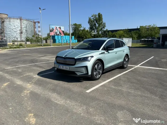 Vand Škoda Enyaq iV 80 Advanced | Garanție iunie 2027 | Unic proprietar RO