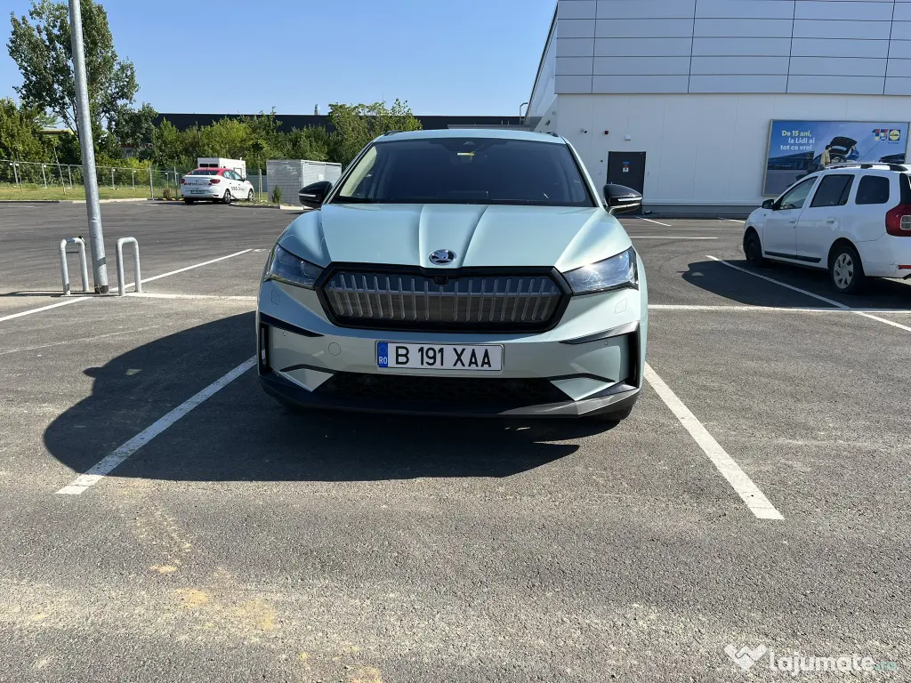 Vand Škoda Enyaq iV 80 Advanced | Garanție iunie 2027 | Unic proprietar RO