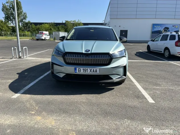 Vand Škoda Enyaq iV 80 Advanced | Garanție iunie 2027 | Unic proprietar RO