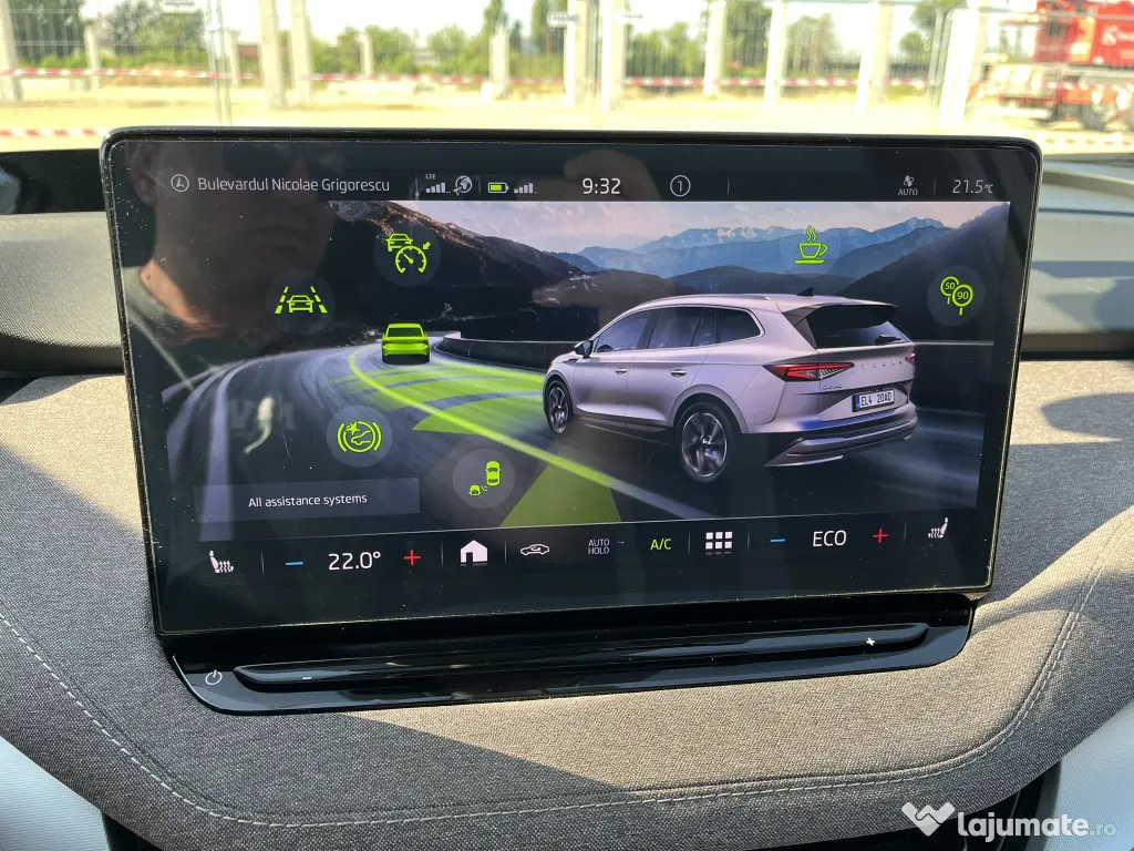 Vand Škoda Enyaq iV 80 Advanced | Garanție iunie 2027 | Unic proprietar RO