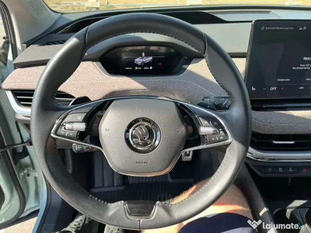 Vand Škoda Enyaq iV 80 Advanced | Garanție iunie 2027 | Unic proprietar RO