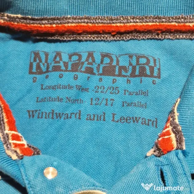Tricou Polo Napapijri Albastru Bărbați XL Original