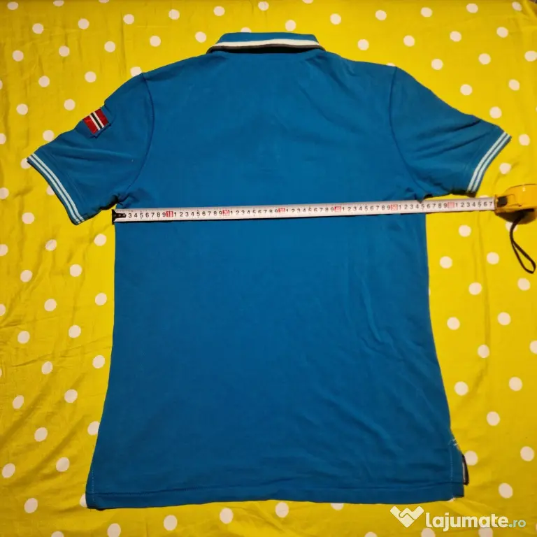 Tricou Polo Napapijri Albastru Bărbați XL Original