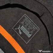 Tricou Puma M bărbați negru nou cu etichetă logo mare