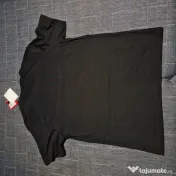 Tricou Puma M bărbați negru nou cu etichetă logo mare