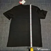 Tricou Puma M bărbați negru nou cu etichetă logo mare